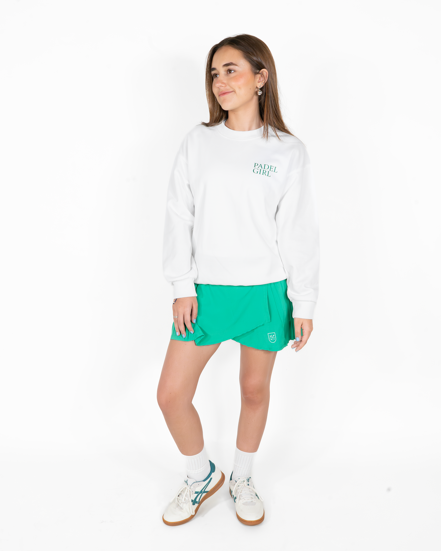 Sudadera Padel Girl Blanco